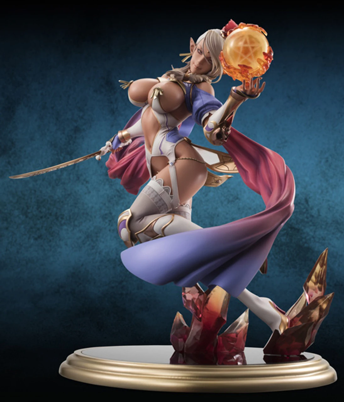 MegaHouse Excellent Model CORE Bikini Warriors Dark Elf 1/7 PVC Figure STD Ver 5 MegaHouse Excellent Model CORE Bikini Warriors Dark Elf 1/7 PVC Figure STD Ver - Image 5