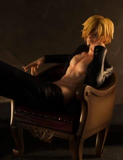 MegaHouse Portrait.Of.Pirates One Piece S.O.C SanJi 1/8 PVC Figure -KURAMA TOYS Sales Store 003 55786.1459496213