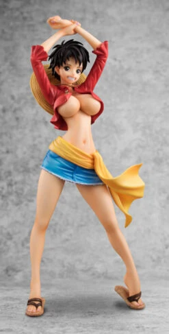 MegaHouse Portrait.Of.Pirates One Piece "I.R.O" Monkey D Luffy 1/8 PVC Figure 15 MegaHouse Portrait.Of.Pirates One Piece "I.R.O" Monkey D Luffy 1/8 PVC Figure -KURAMA TOYS Sales Store 003 67628.1467108067