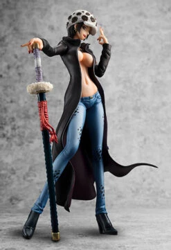 MegaHouse Portrait.Of.Pirates One Piece "I.R.O" Trafalgar Law 1/8 PVC Figure -KURAMA TOYS Sales Store 003 97355.1456825233
