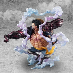 MegaHouse Portrait.Of.Pirates One Piece SA-MAXIMUM Monkey D Luffy Gear 4 [Hazumu Otoko] 1/8 PVC Figure -KURAMA TOYS Sales Store 003 98153.1493104908