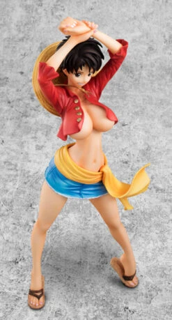 MegaHouse Portrait.Of.Pirates One Piece "I.R.O" Monkey D Luffy 1/8 PVC Figure 14 MegaHouse Portrait.Of.Pirates One Piece "I.R.O" Monkey D Luffy 1/8 PVC Figure -KURAMA TOYS Sales Store 004 34918.1467108067