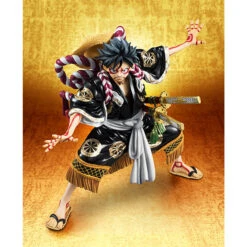 MegaHouse Portrait.Of.Pirates One Piece KABUKI EDITION Monkey D Luffy Second Performance -KURAMA TOYS Sales Store 005 14564.1507539519