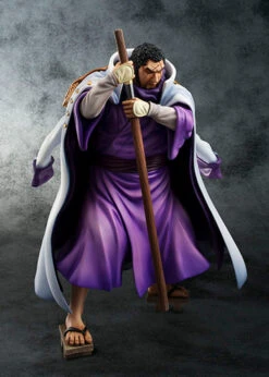MegaHouse Excellent Model Portrait.Of.Pirates One Piece Sailing Again Navy Headquarters General Fujitora Isshou 1/8 PVC Figure -KURAMA TOYS Sales Store 005 79325.1473396152
