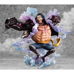 MegaHouse Portrait.Of.Pirates One Piece SA-MAXIMUM Monkey D Luffy Gear 4 [Hazumu Otoko] 1/8 PVC Figure -KURAMA TOYS Sales Store 006 32626.1493104908