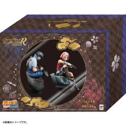 MegaHouse Chess Piece Collection R Premium NARUTO Shippuden Sasuke And Haruno Sakura SET -KURAMA TOYS Sales Store 006 61180.1464947278