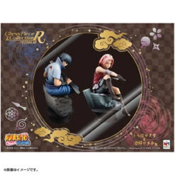 MegaHouse Chess Piece Collection R Premium NARUTO Shippuden Sasuke And Haruno Sakura SET -KURAMA TOYS Sales Store 007 29749.1464947278