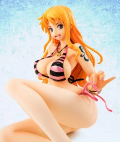 MegaHouse POP One Piece Nami Ver.BB_Pink 1/8 PVC Figure -KURAMA TOYS Sales Store 007 79686.1454660119