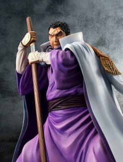 MegaHouse Excellent Model Portrait.Of.Pirates One Piece Sailing Again Navy Headquarters General Fujitora Isshou 1/8 PVC Figure -KURAMA TOYS Sales Store 007 90651.1473396151