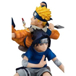 MegaHouse G.E.M. Series Remix Naruto Shippuden Uzumaki Naruto & Sasuke PVC Figure -KURAMA TOYS Sales Store 008 11641.1481871186