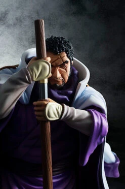 MegaHouse Excellent Model Portrait.Of.Pirates One Piece Sailing Again Navy Headquarters General Fujitora Isshou 1/8 PVC Figure -KURAMA TOYS Sales Store 008 33000.1473396152