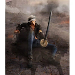MegaHouse Portrait.Of.Pirates One Piece Trafalgar Law Ver.VS 1/8 PVC Figure (Completed) -KURAMA TOYS Sales Store 009 22554.1500541280