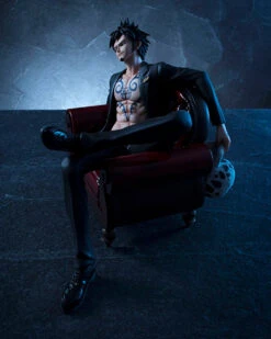 MegaHouse Portrait.Of.Pirates One Piece S.O.C Trafalgar Law 1/8 PVC Figure -KURAMA TOYS Sales Store 009 46190.1472791374