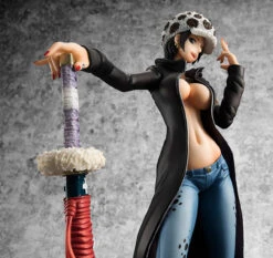 MegaHouse Portrait.Of.Pirates One Piece "I.R.O" Trafalgar Law 1/8 PVC Figure -KURAMA TOYS Sales Store 010 94531.1456825234