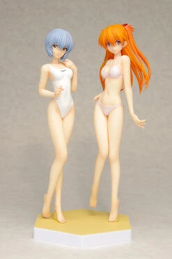 Wave Rei Ayanami & Asuka Langley Soryu Comic Ver SET Beach Queens 1/10 PVC Figure -KURAMA TOYS Sales Store 03 03833.1449649998