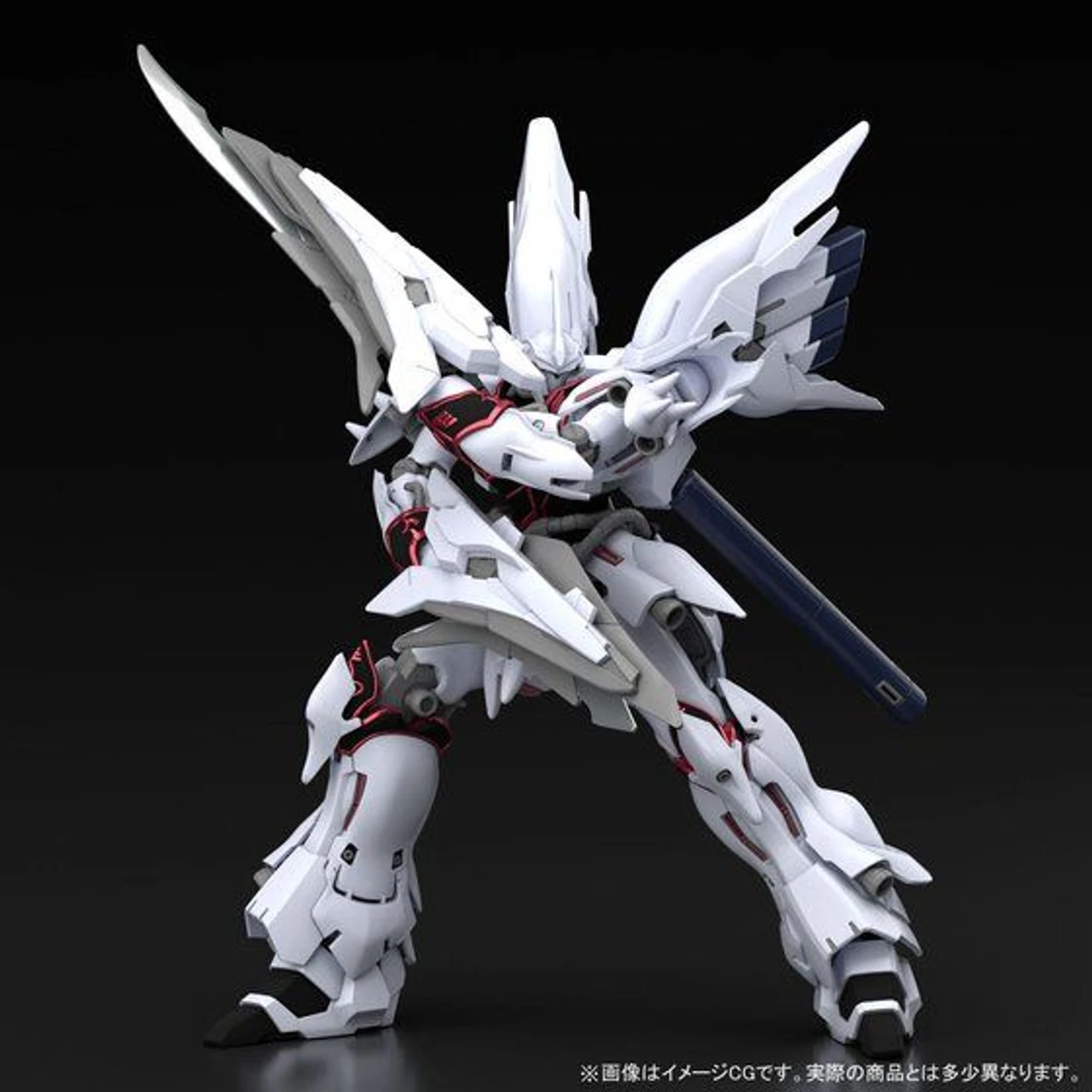 Bandai HGBF 1/144 Weiss Sinanju Plastic Model ( FEB 2021 ) 8 Bandai HGBF 1/144 Weiss Sinanju Plastic Model ( FEB 2021 ) - Image 8