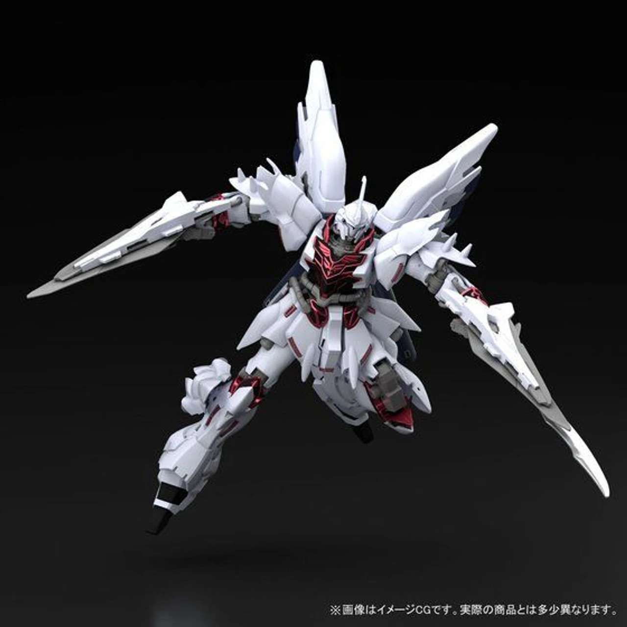 Bandai HGBF 1/144 Weiss Sinanju Plastic Model ( FEB 2021 ) 9 Bandai HGBF 1/144 Weiss Sinanju Plastic Model ( FEB 2021 ) - Image 9