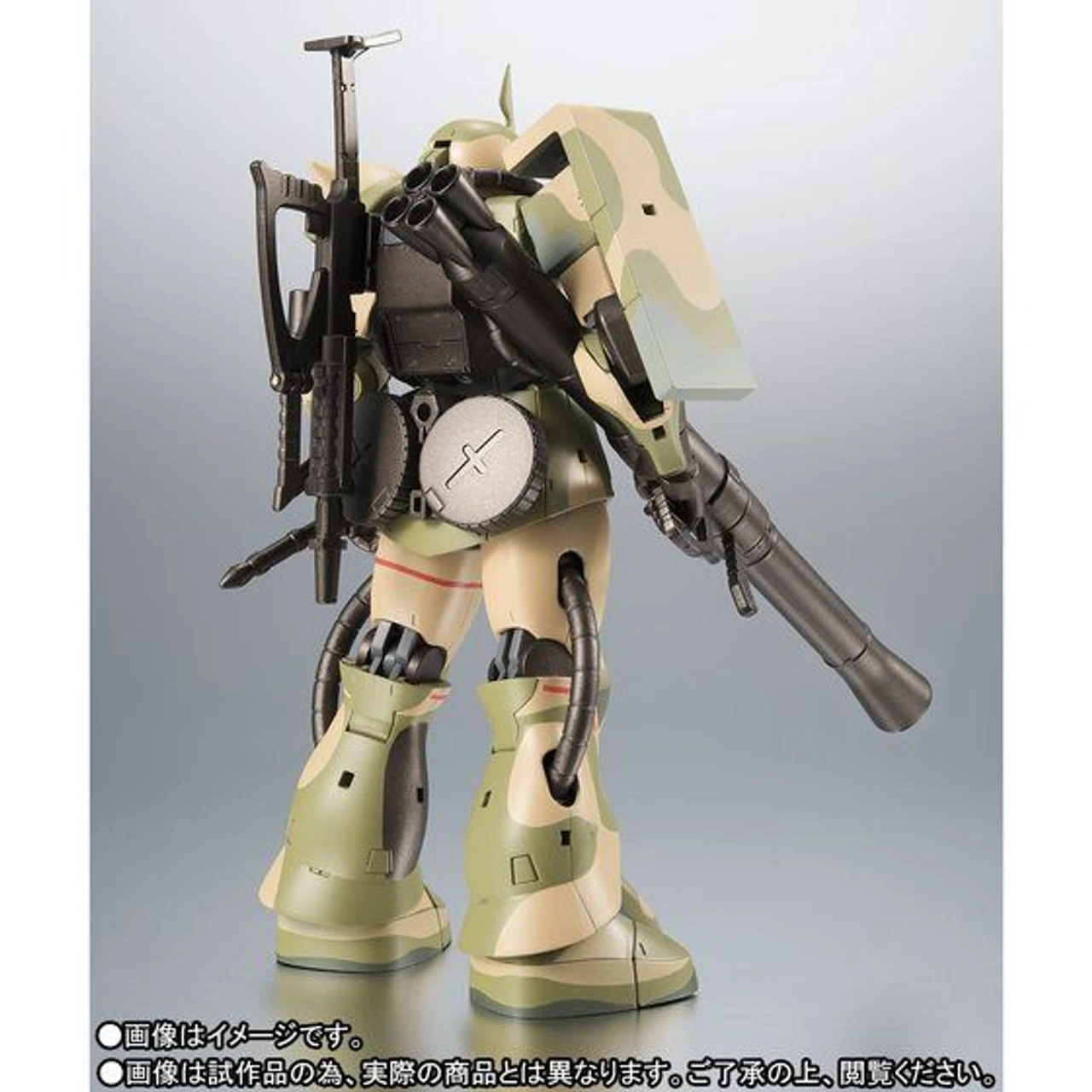 Bandai Robot Spirit Side MS MS-06J Zaku II Wetland Type Ver. A.N.I.M.E. Action Figure 6 Bandai Robot Spirit Side MS MS-06J Zaku II Wetland Type Ver. A.N.I.M.E. Action Figure - Image 6