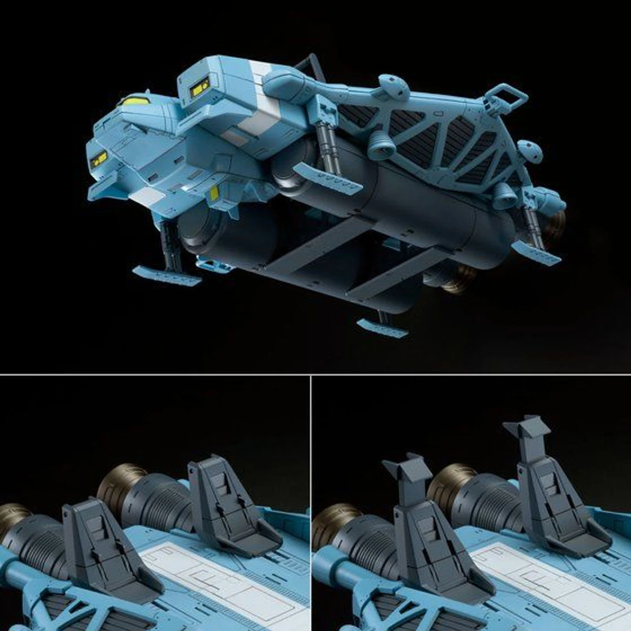 Bandai RE/100 Type 89 Base Jabber Plastic Model ( AUG 2019 ) 2 Bandai RE/100 Type 89 Base Jabber Plastic Model ( AUG 2019 ) - Image 2