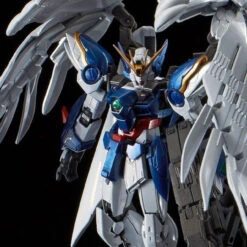 Bandai RG 1/144 Wing Gundam Zero Custom EW & Drei Zwerg Buster [Titanium Finish] Plastic Model ( JUL 2021 )