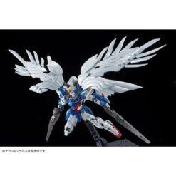 Bandai RG 1/144 Wing Gundam Zero Custom EW & Drei Zwerg Buster [Titanium Finish] Plastic Model ( JUL 2021 ) -KURAMA TOYS Sales Store 1000127041 8 50409.1611804880