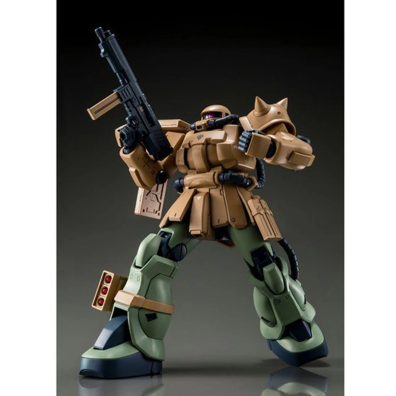 Bandai MG 1/100 MS-06F-2 Zaku II F2 (Kinbareid Forces) Plastic Model 4 Bandai MG 1/100 MS-06F-2 Zaku II F2 (Kinbareid Forces) Plastic Model - Image 4