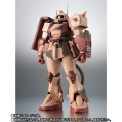 Bandai Robot Spirit Side MS MS-06D Zaku Desert Type Caracal Corps Ver. A.N.I.M.E. Action Figure 11 Bandai Robot Spirit Side MS MS-06D Zaku Desert Type Caracal Corps Ver. A.N.I.M.E. Action Figure -KURAMA TOYS Sales Store 1000127946 3 23585.1537423033
