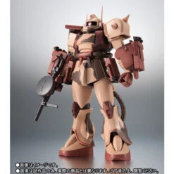Bandai Robot Spirit Side MS MS-06D Zaku Desert Type Caracal Corps Ver. A.N.I.M.E. Action Figure 13 Bandai Robot Spirit Side MS MS-06D Zaku Desert Type Caracal Corps Ver. A.N.I.M.E. Action Figure -KURAMA TOYS Sales Store 1000127946 5 58339.1537423033