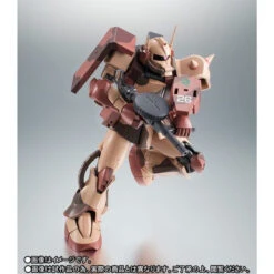 Bandai Robot Spirit Side MS MS-06D Zaku Desert Type Caracal Corps Ver. A.N.I.M.E. Action Figure 16 Bandai Robot Spirit Side MS MS-06D Zaku Desert Type Caracal Corps Ver. A.N.I.M.E. Action Figure -KURAMA TOYS Sales Store 1000127946 8 39922.1537423033