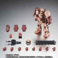 Bandai Robot Spirit Side MS MS-06D Zaku Desert Type Caracal Corps Ver. A.N.I.M.E. Action Figure 17 Bandai Robot Spirit Side MS MS-06D Zaku Desert Type Caracal Corps Ver. A.N.I.M.E. Action Figure -KURAMA TOYS Sales Store 1000127946 9 11465.1537423033