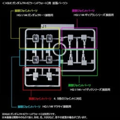 Bandai HGUC 1/144 Gundam TR-1 (Advanced Hazel) & Gundam TR-6 Expansion Parts ( IN STOCK ) -KURAMA TOYS Sales Store 1000133371 8 39521.1595815215