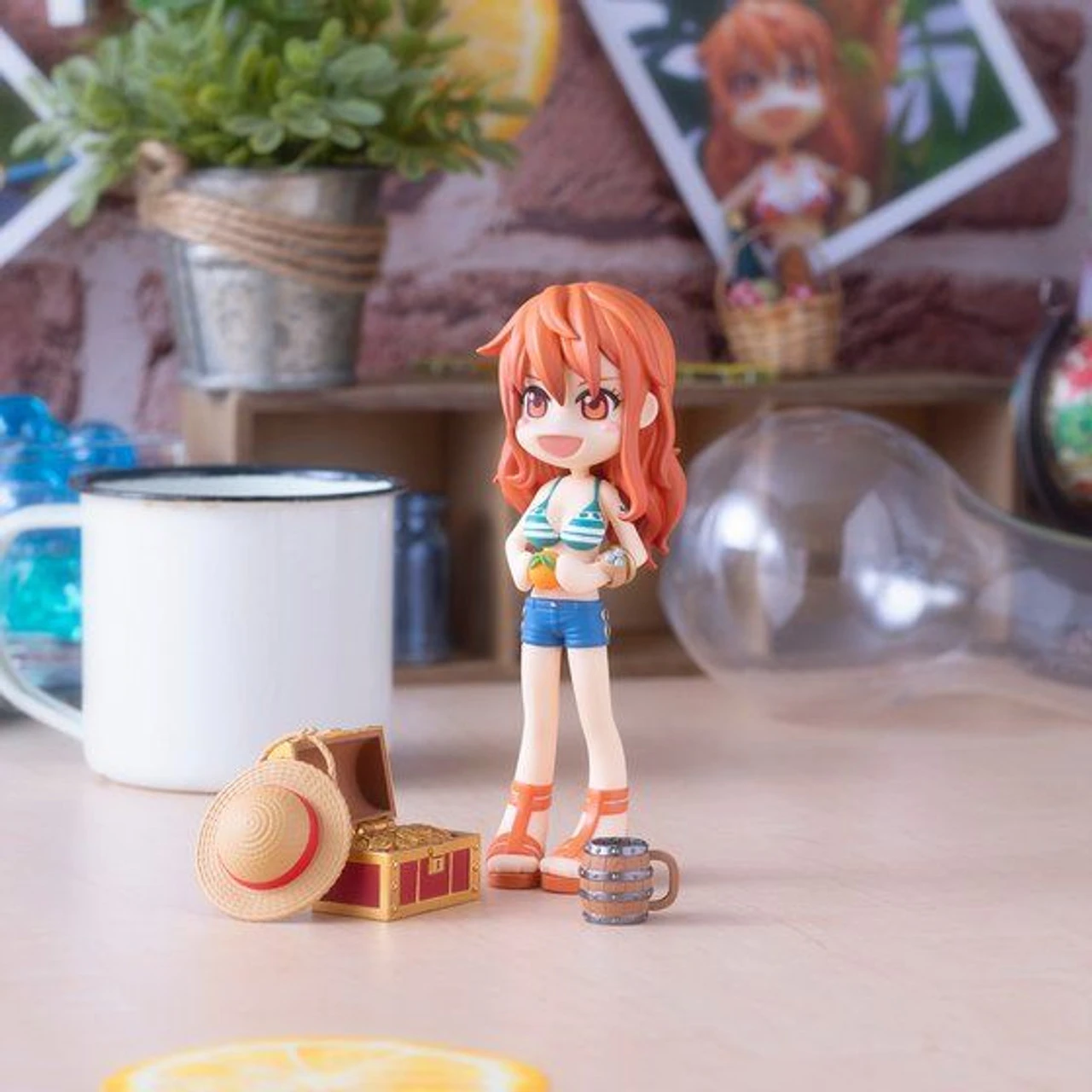 MegaHouse P.O.P X Pinky: St One Piece Street Nami 10 MegaHouse P.O.P X Pinky: St One Piece Street Nami - Image 10
