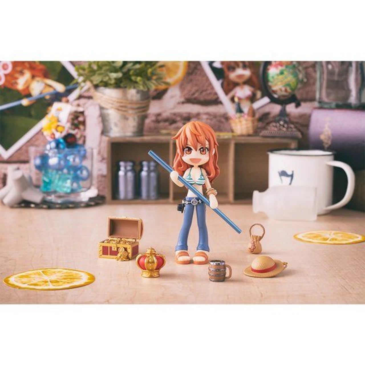 MegaHouse P.O.P X Pinky: St One Piece Street Nami 8 MegaHouse P.O.P X Pinky: St One Piece Street Nami - Image 8