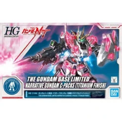 Bandai HGUC 1/144 The Gundam Base Limited Narrative Gundam C-Packs [Titanium Finish] Plastic Model ( MAY 2020 ) -KURAMA TOYS Sales Store 1000145252 6 79874.1587029253
