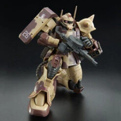 Bandai HG 1/144 Zaku Desert Type (Double Antenna Specification) Plastic Model ( JAN 2022 ) -KURAMA TOYS Sales Store 1000159025 4 67323.1623294311