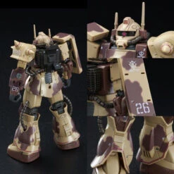 Bandai HG 1/144 Zaku Desert Type (Double Antenna Specification) Plastic Model ( JAN 2022 ) -KURAMA TOYS Sales Store 1000159025 7 06622.1623294285