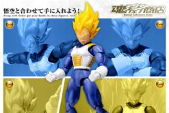 Bandai S.H.Figuarts Super Saiyan Vegeta Premium Color Edition Action Figure