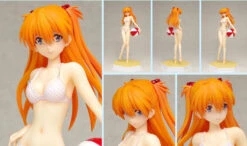 Wave Rei Ayanami & Asuka Langley Soryu Comic Ver SET Beach Queens 1/10 PVC Figure -KURAMA TOYS Sales Store 20151209162702 58369.1449649998