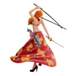 ONE PIECE Magazine FIGURE -one Piece Of A Dream- Three Sword Style NAMI Complete Figure -KURAMA TOYS Sales Store 4530430448425 1 25307.1678158971