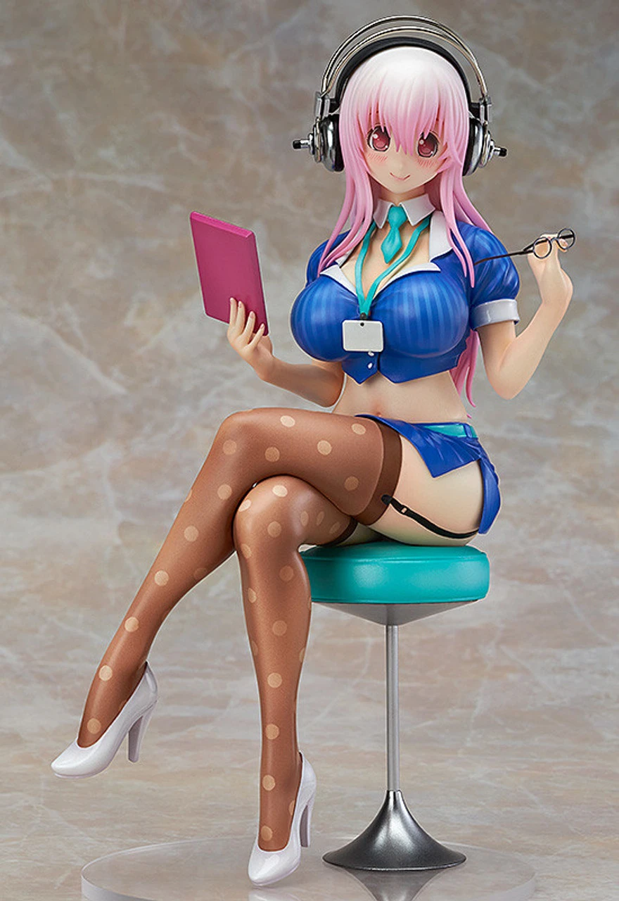 Wing Super Sonico Office Lady Ver 1/7 1 Wing Super Sonico Office Lady Ver 1/7