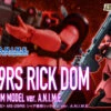 Bandai Robot Spirits SIDE MS MS-09RS Rick Dom Char's Custom Model Ver.A.N.I.M.E. -KURAMA TOYS Sales Store bnr RS CharsRickDom VerANIME B01 fix 49321.1458282969