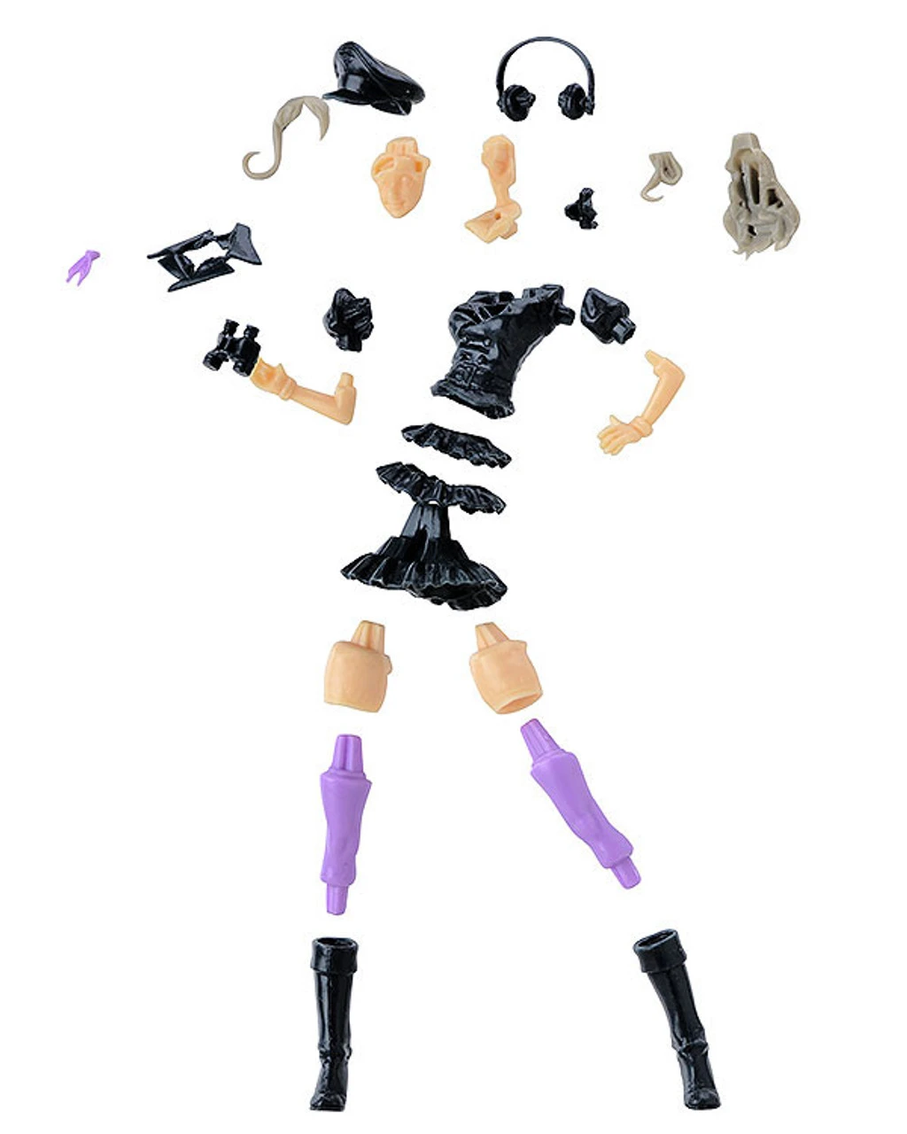 Max Factory PLAMAX MF-01: Minimum Factory Nene 1/20 Plastic Model Kit 2 Max Factory PLAMAX MF-01: Minimum Factory Nene 1/20 Plastic Model Kit - Image 2