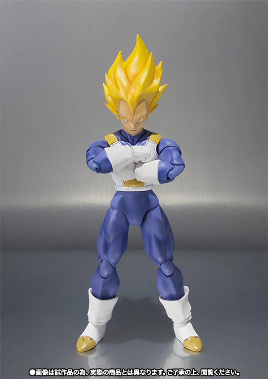Bandai S.H.Figuarts Super Saiyan Vegeta Premium Color Edition Action Figure 2 Bandai S.H.Figuarts Super Saiyan Vegeta Premium Color Edition Action Figure - Image 2