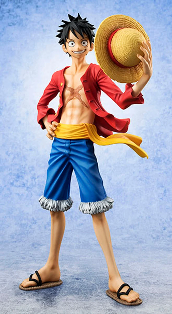 MegaHouse Excellent Model POP One Piece Sailing Again Monky D Luffy Ver.2 1/8 PVC Figure 1 MegaHouse Excellent Model POP One Piece Sailing Again Monky D Luffy Ver.2 1/8 PVC Figure