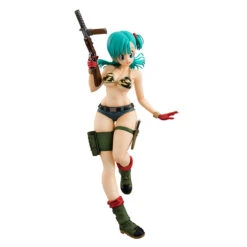MegaHouse Dragon Ball Gals Bulma (Army Ver.) PVC Figure -KURAMA TOYS Sales Store item 0000001941 05 77915.1457595482