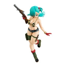 MegaHouse Dragon Ball Gals Bulma (Army Ver.) PVC Figure -KURAMA TOYS Sales Store item 0000001941 06 71570.1457595482
