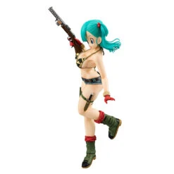 MegaHouse Dragon Ball Gals Bulma (Army Ver.) PVC Figure -KURAMA TOYS Sales Store item 0000001941 08 55463.1457595482