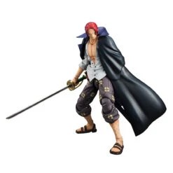 MegaHouse Variable Action Heroes One Piece Series Red Haired Shanks W/Bonus Action Figure -KURAMA TOYS Sales Store item 0000002228 05 57894.1489045876