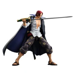 MegaHouse Variable Action Heroes One Piece Series Red Haired Shanks W/Bonus Action Figure -KURAMA TOYS Sales Store item 0000002228 06 12091.1489045876