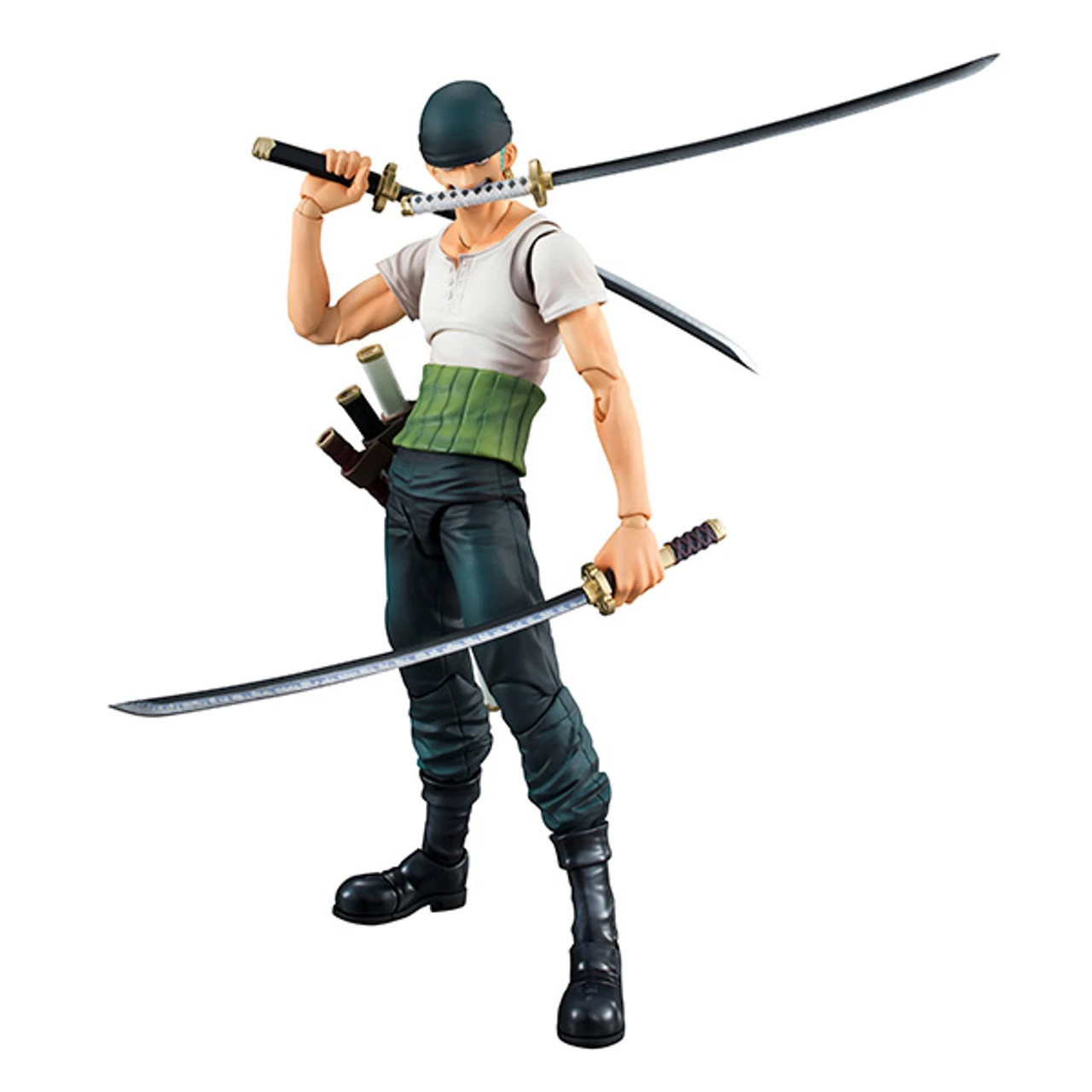 MegaHouse Variable Action Heroes One Piece Series Roronoa Zoro Past Blue W/Bonus Action Figure 8 MegaHouse Variable Action Heroes One Piece Series Roronoa Zoro Past Blue W/Bonus Action Figure - Image 8